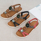 Boheemse sandalen met strass — afbeelding 4