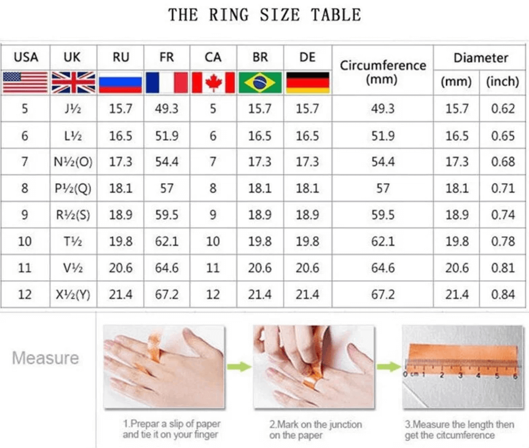 Sterling zilveren moed ring