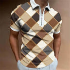 Heren turn-down kraag polo shirt