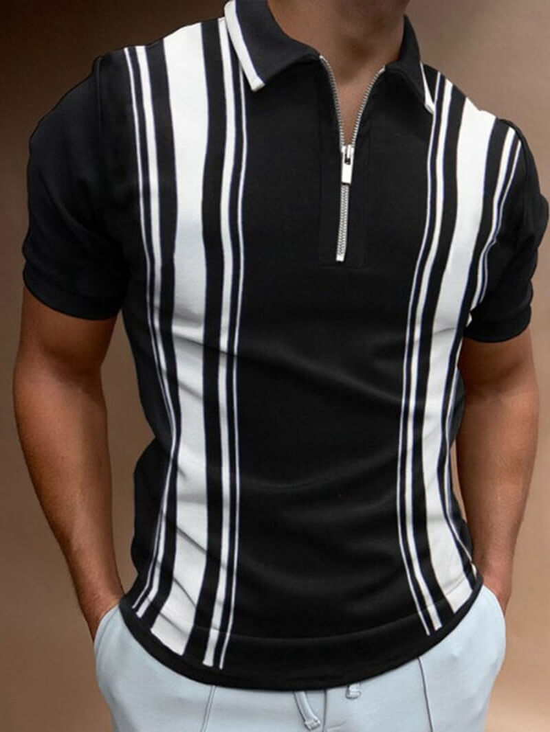 Heren turn-down kraag polo shirt