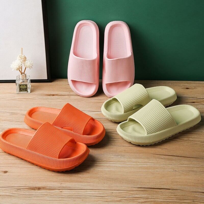 Teenslippers met antislipzool