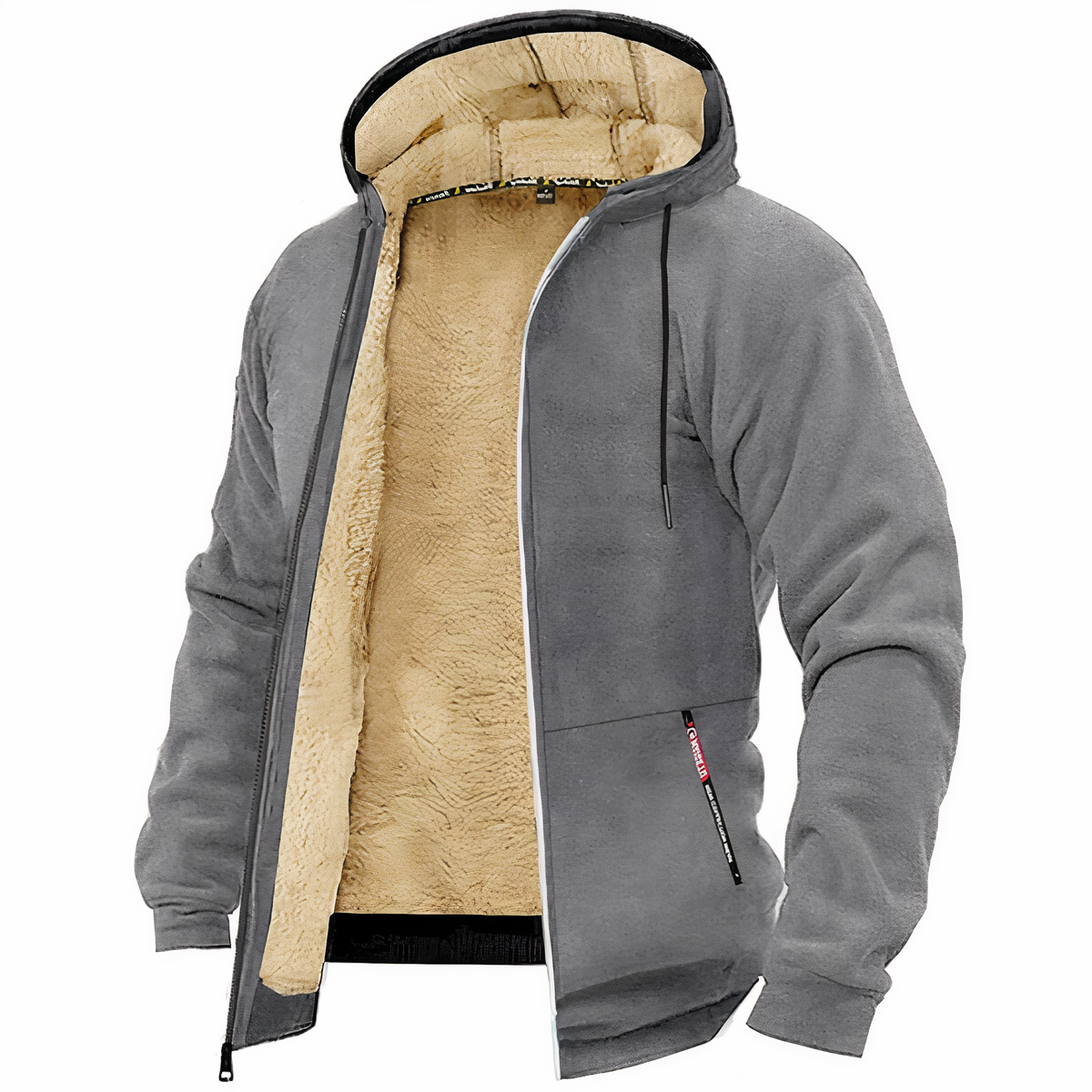 Fleece gevoerd jack