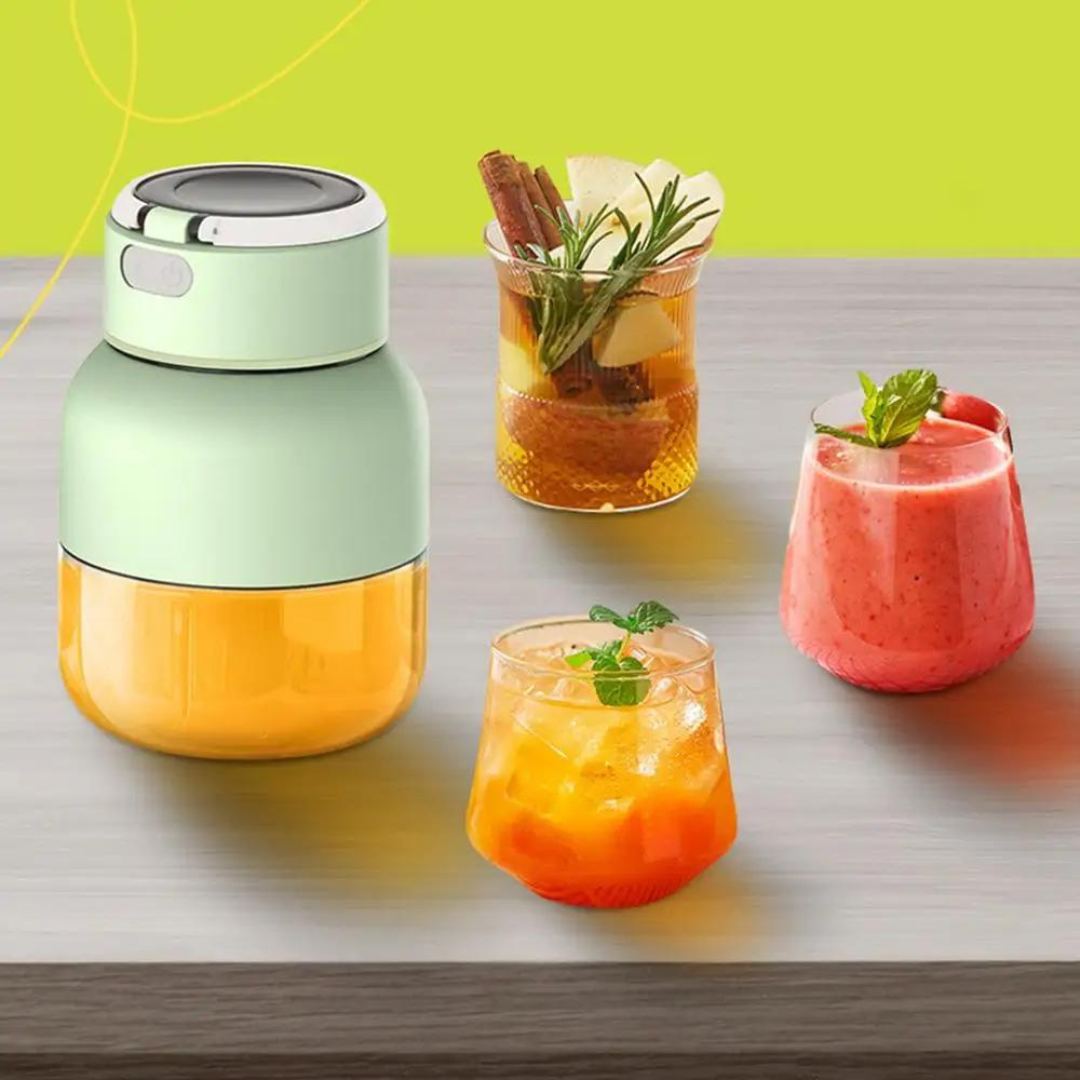 Draagbare 2-in-1 blender en sapcentrifuge