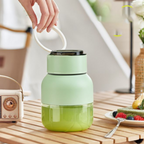 Draagbare 2-in-1 blender en sapcentrifuge