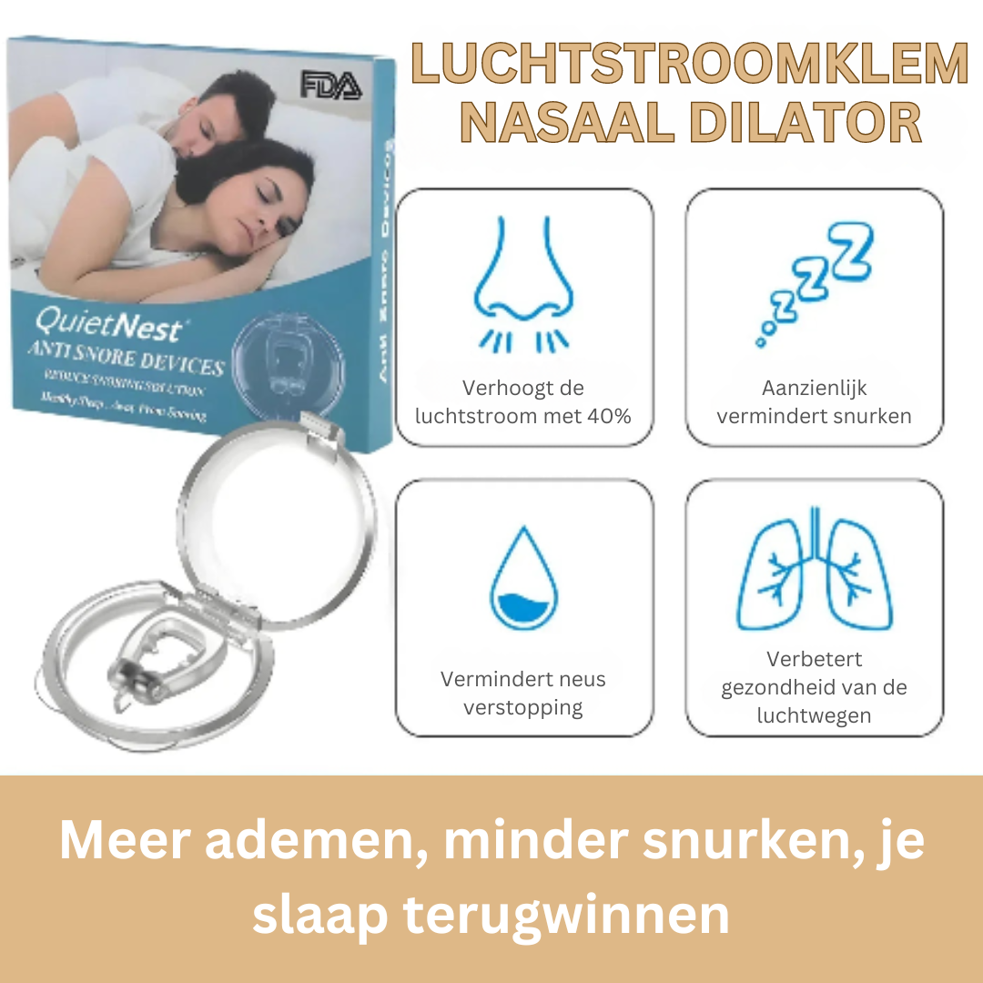 Anti-Snurk neusclip – Noor