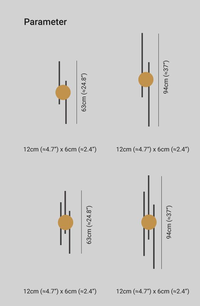 Industriële LED wandlamp