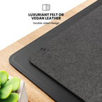 Draadloze oplaadbare bureau mat