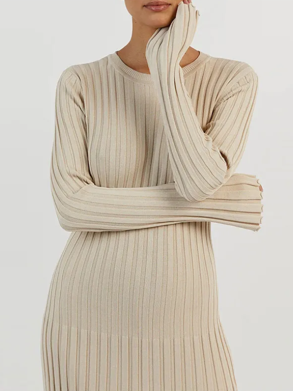 Gebreide maxijurk Gracie — afbeelding 24