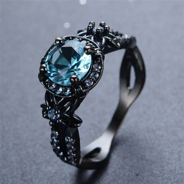 Edelsteen zirkonia ring