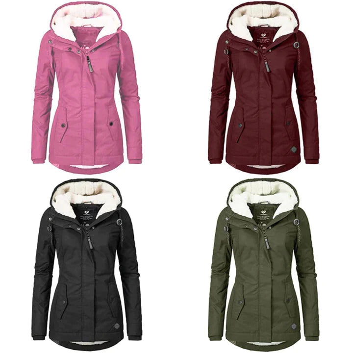 Lange dames winterjas – Elin