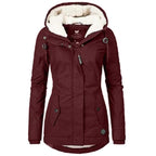 Lange dames winterjas – Elin