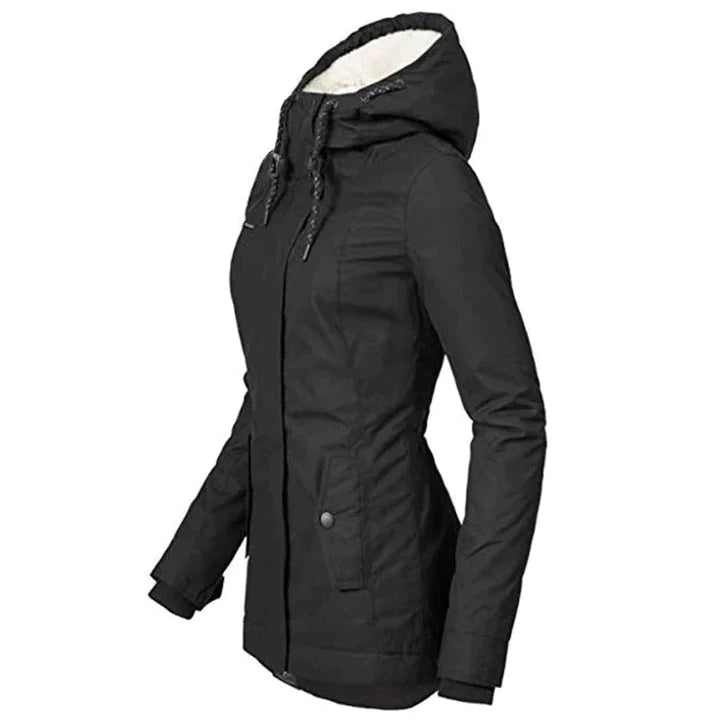 Lange dames winterjas – Elin