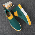 Heren canvas sneakers met high top design
