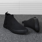 Heren canvas sneakers met high top design