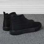 Heren canvas sneakers met high top design