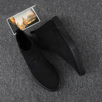 Heren canvas sneakers met high top design