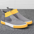 Heren canvas sneakers met high top design