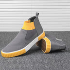 Heren canvas sneakers met high top design