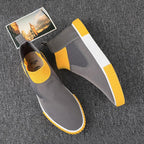Heren canvas sneakers met high top design