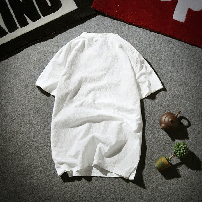 Landal linnen T-shirt voor heren