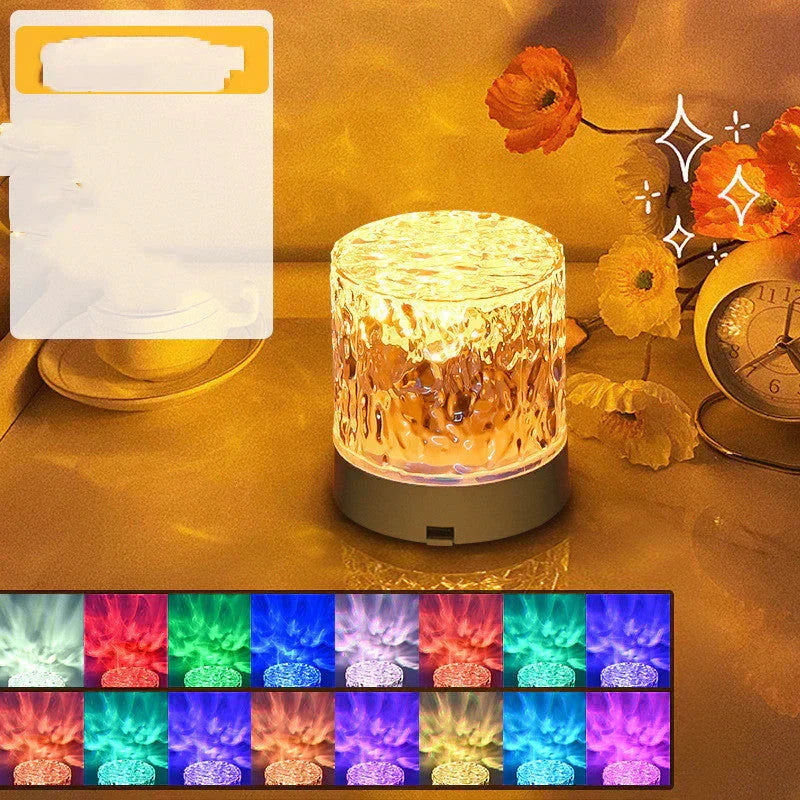 Acrylglaslamp met watereffect
