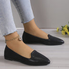 Punt ballerina's met stretch