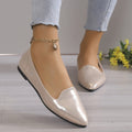 Punt ballerina's met stretch
