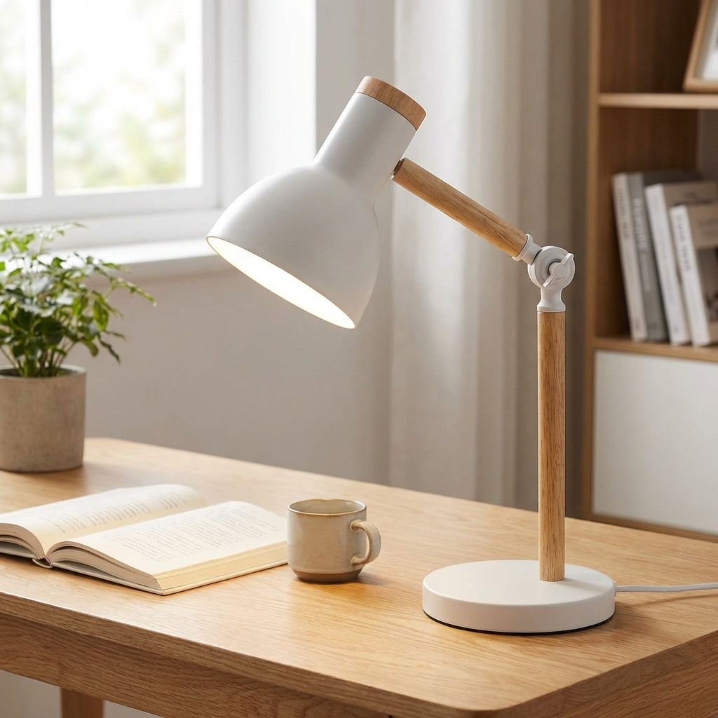Verstelbare, hoekige werklamp