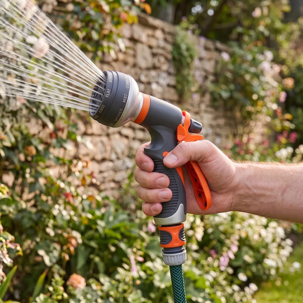 Verstelbare tuinslangsproeier