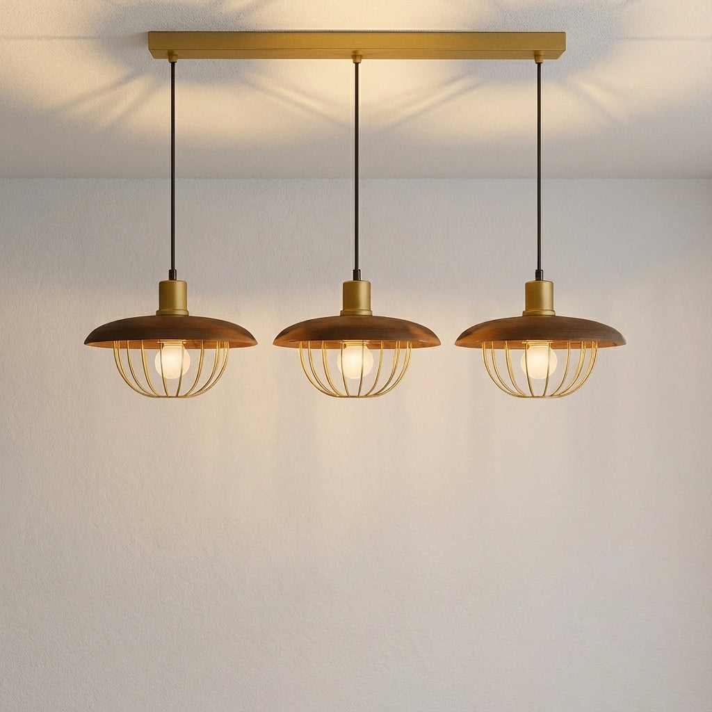 In hoogte verstelbare plafondlamp