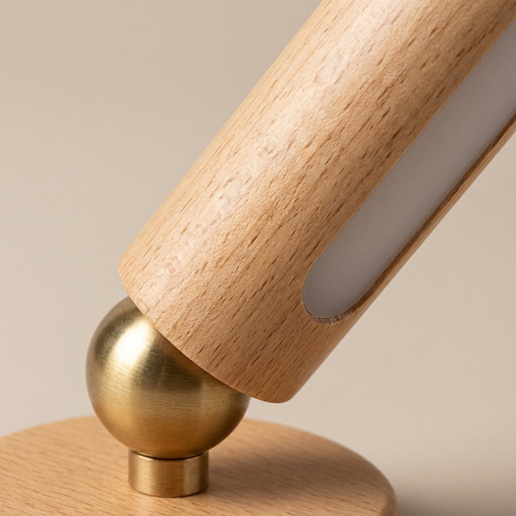 Verstelbare bureaulamp met kantelfunctie