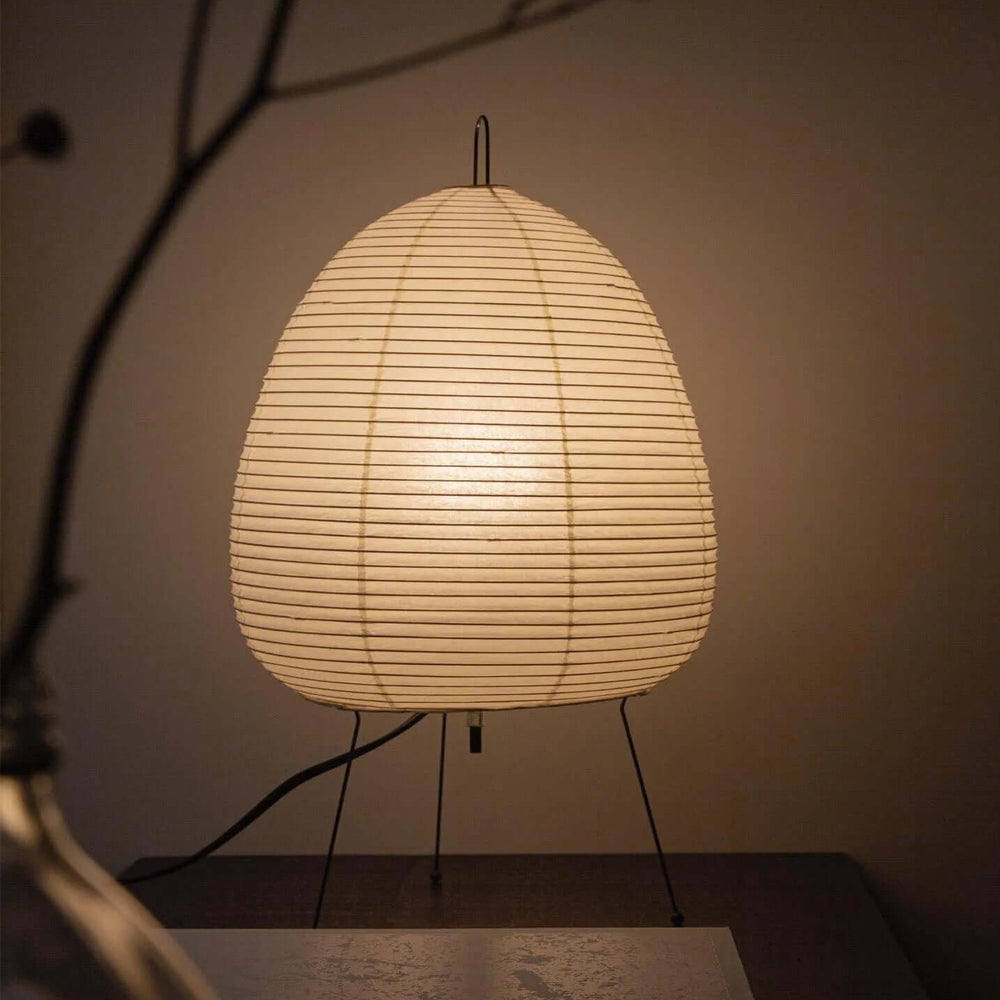 Japanse papieren tafellamp – Liva