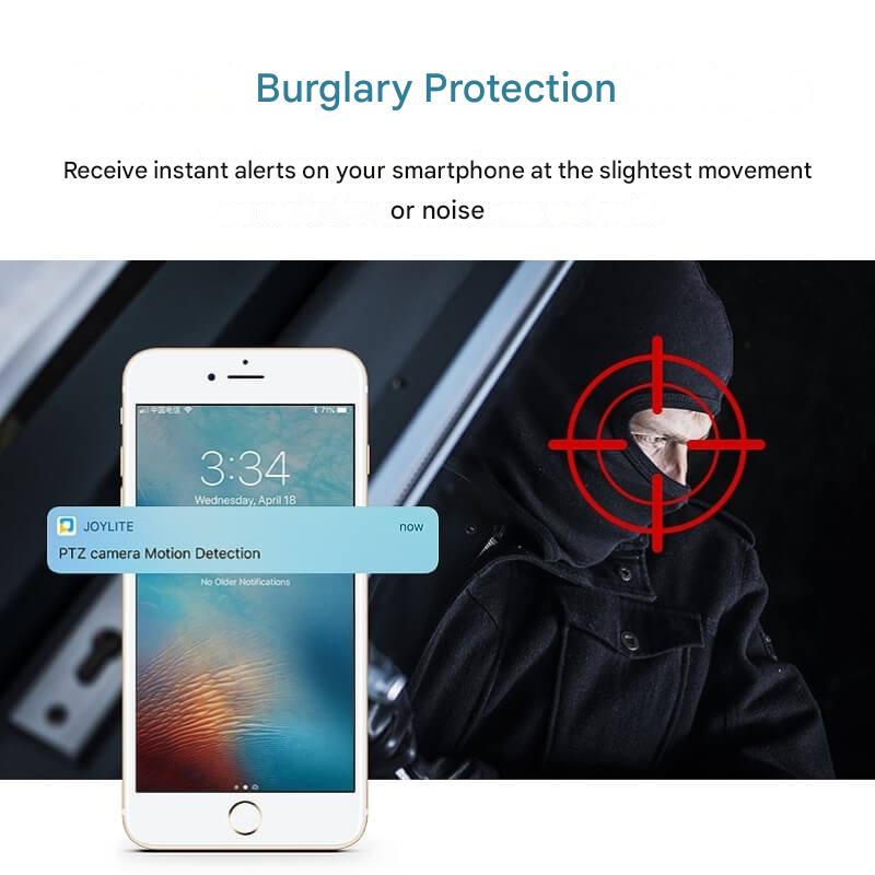 Roterende wifi binnencamera