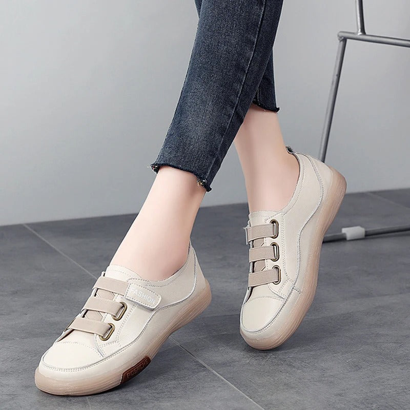 Echt leren sneakers voor dames