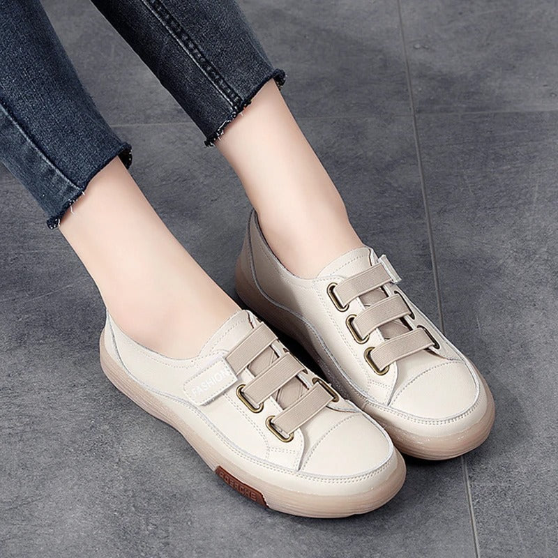 Echt leren sneakers voor dames
