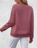 Oversized dames sweater met ronde hals — afbeelding 44