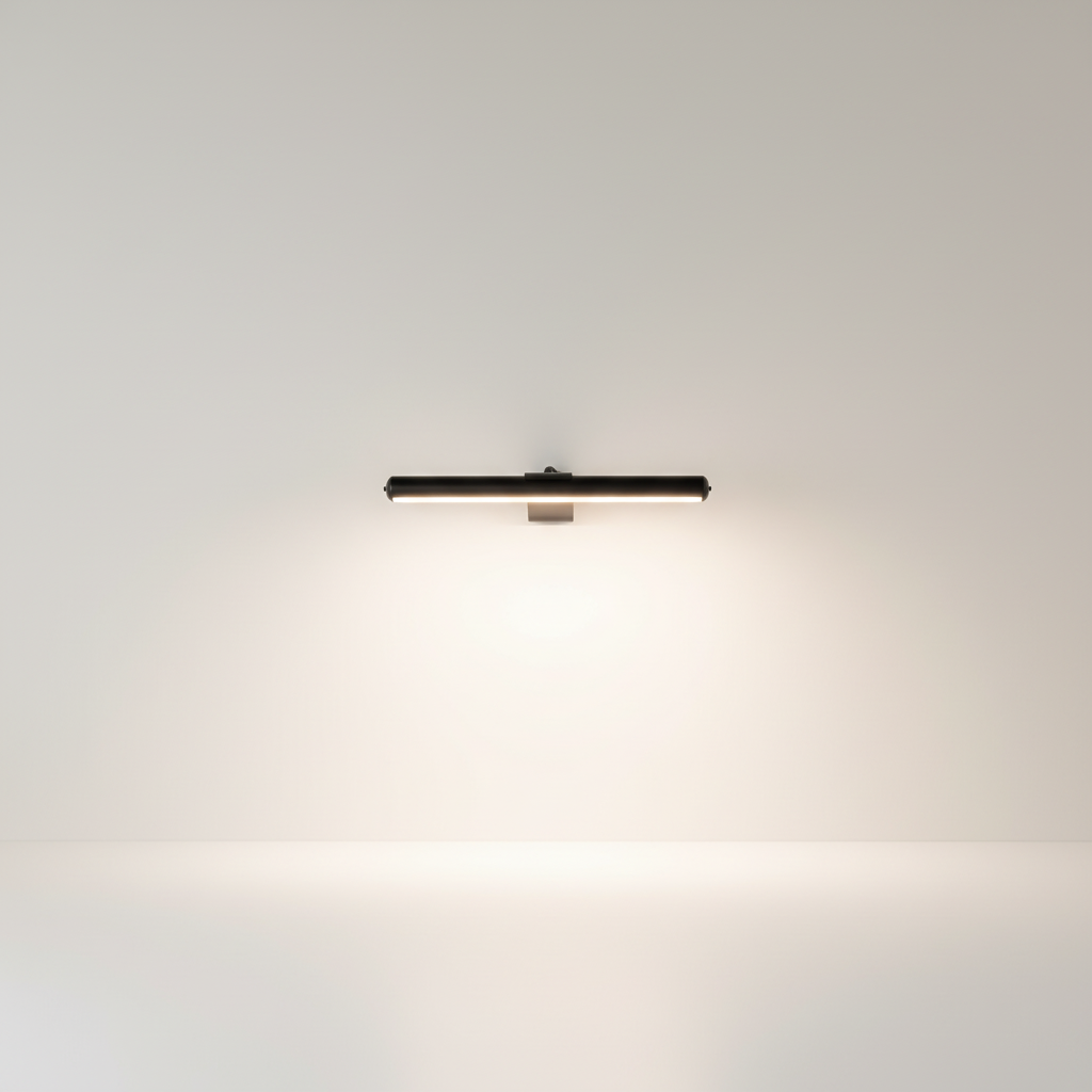 Lamp van aluminium, ijzer en ABS