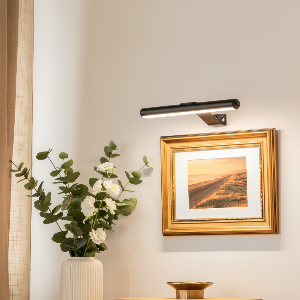 Lamp van aluminium, ijzer en ABS