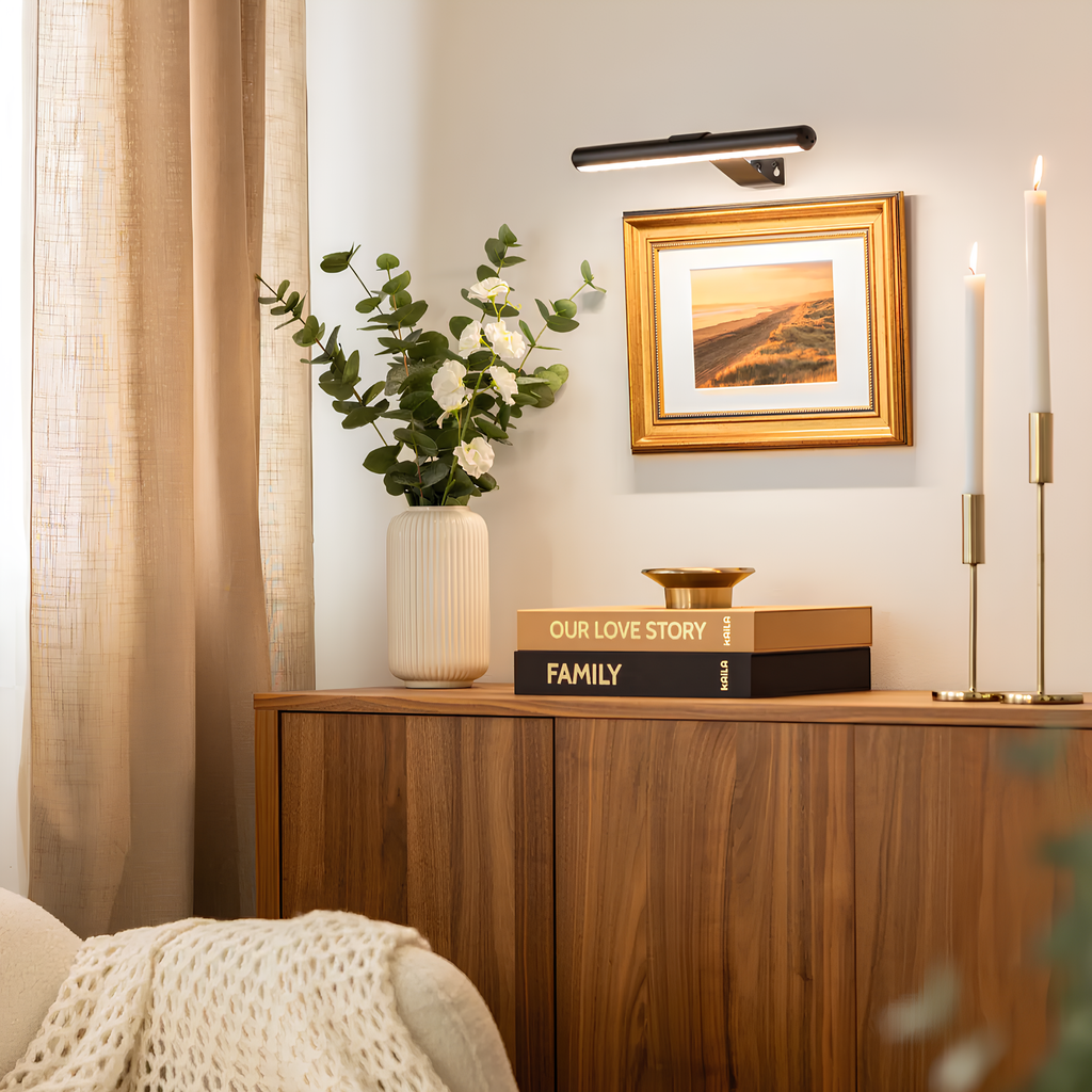 Lamp van aluminium, ijzer en ABS