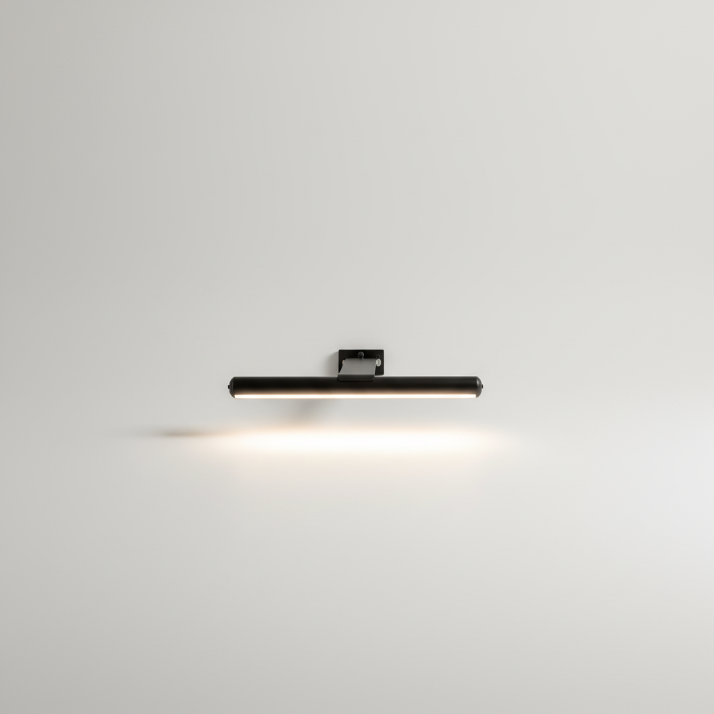 Lamp van aluminium, ijzer en ABS