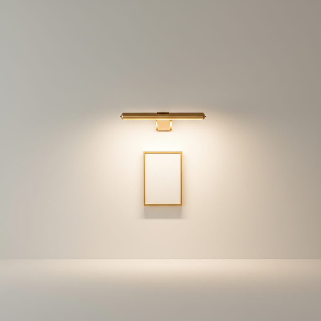 Lamp van aluminium, ijzer en ABS