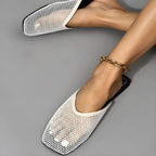 Dames mesh-slippers met gesloten neus — afbeelding 4