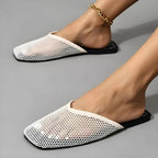 Dames mesh-slippers met gesloten neus — afbeelding 5