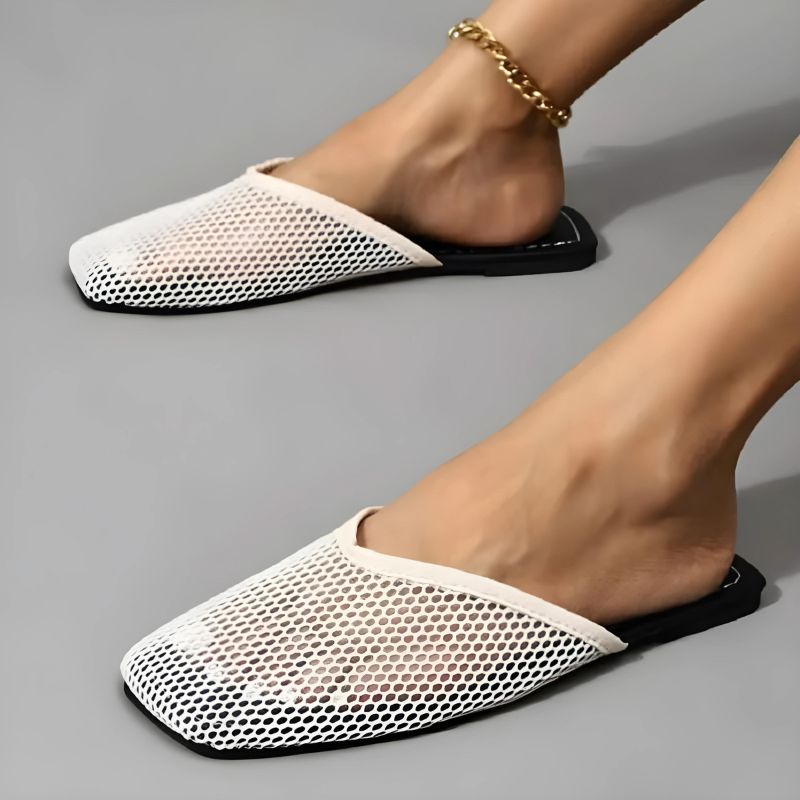 Dames mesh-slippers met gesloten neus — afbeelding 5