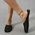Dames mesh-slippers met gesloten neus — afbeelding 1