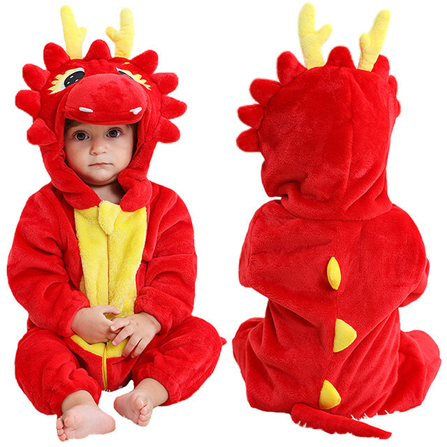 Comfy baby onesie met capuchon