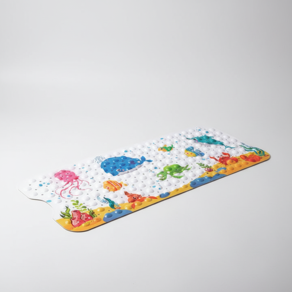 Antislip douchematt met zuignap