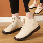 Warme hoge damesschoenen