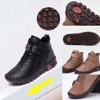 Warme hoge damesschoenen
