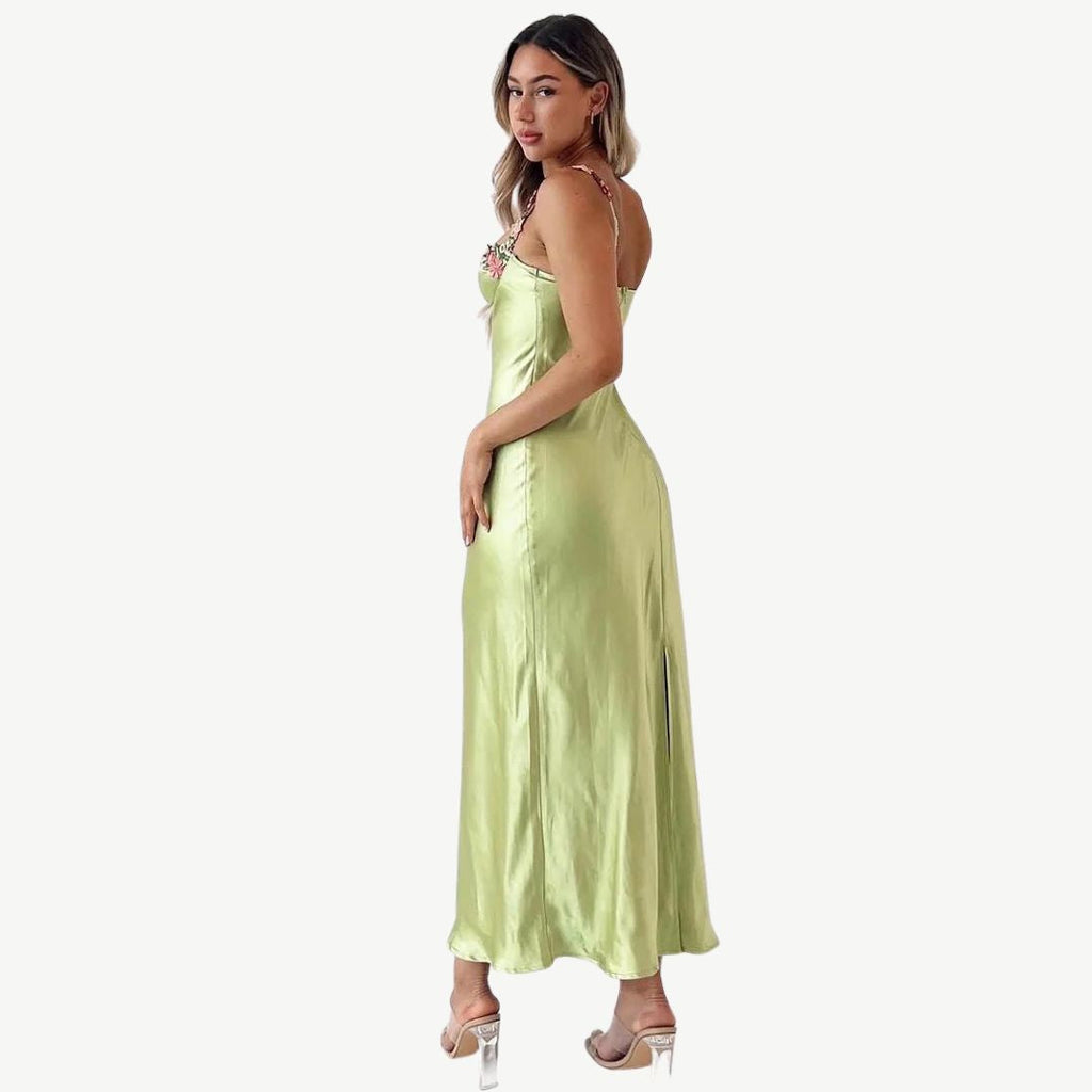 Luxueuze satijnen slipdress